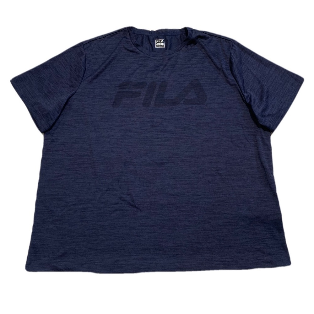 FILA Men's Navy Blue Athletic T-shirt, Size XL